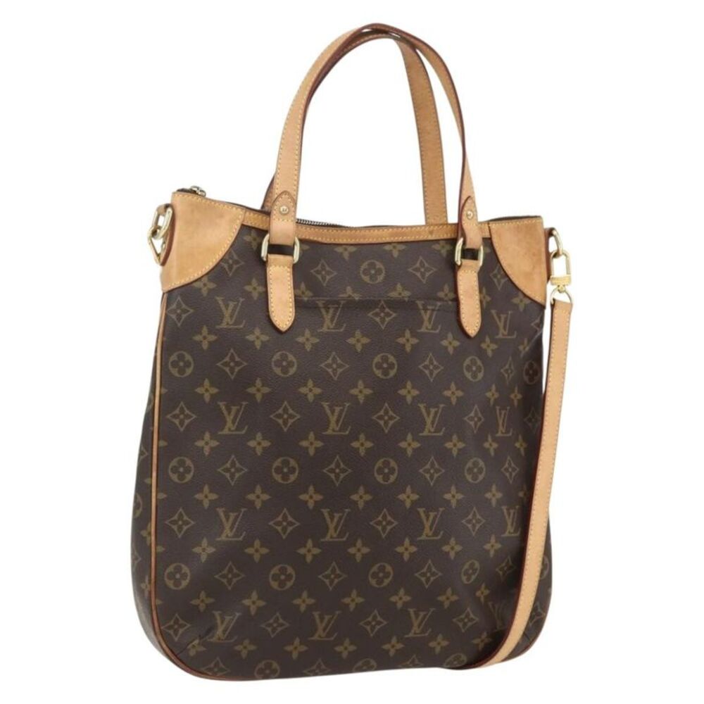 Louis Vuitton Odeon Monogram Canvas Brown Canvas Handbag